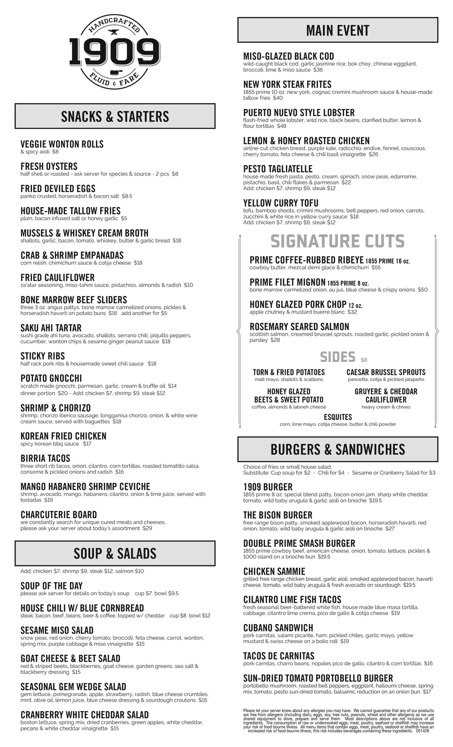 1909 Dinner Menu 051426.png