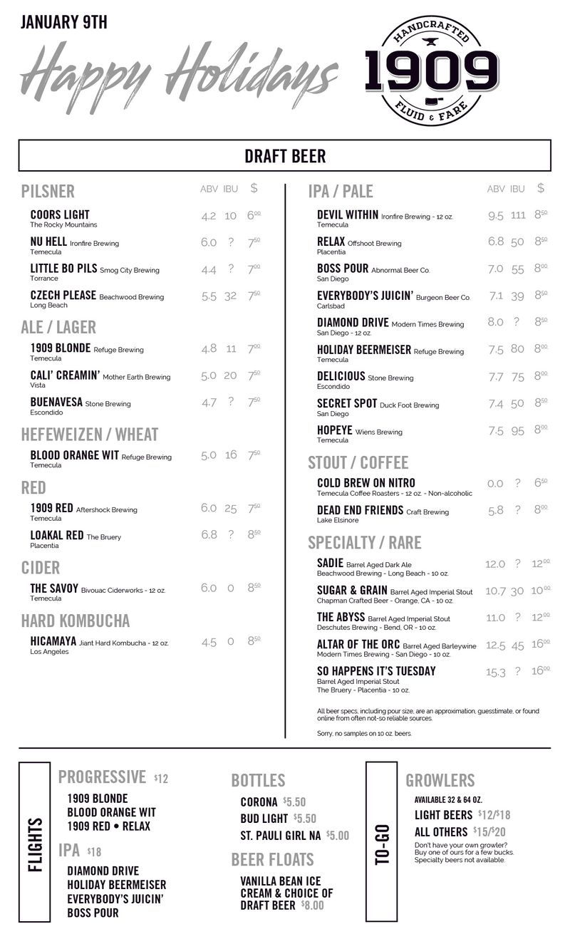 1909 Beer Menu 2020.jpg