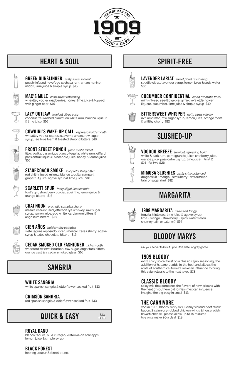 1909 Cocktail Dinner Menu 08-09-25.png