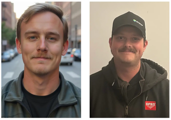 GPRS Project Managers Michael Layon (left) and Zachary Boebel (right)