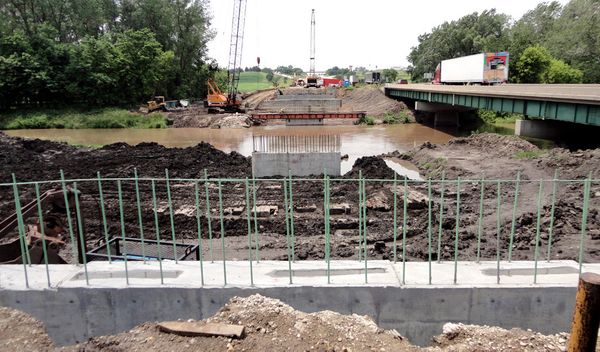 Utility Locating At Road Construction - Highway Bridge