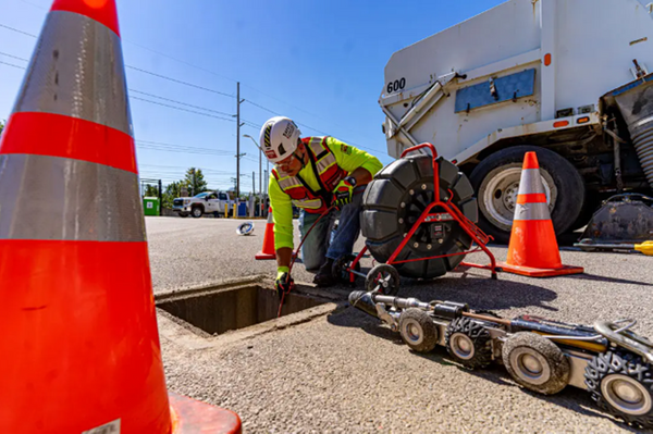 A CCTV video pipe inspection provides a comprehensive view of your sewer system, allowing you to visualize problems and proactively plan maintenance & repairs.