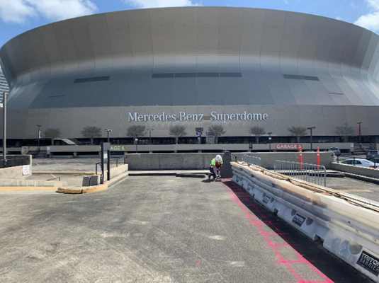 GPRS Locates At The Mercedes - Benz Superdome In New Orleans, Louisiana