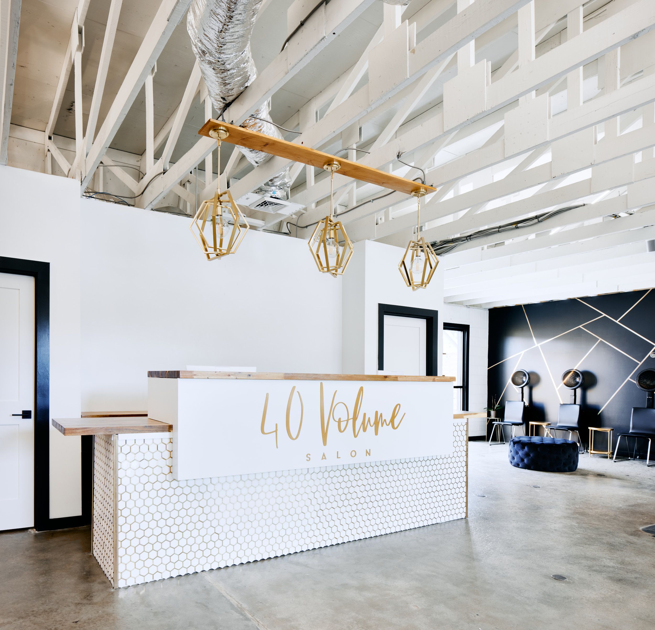 40 Volume reception area