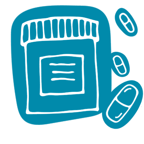 Icon of Rx bottle About Us