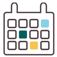 Icon of a calendar Mobile