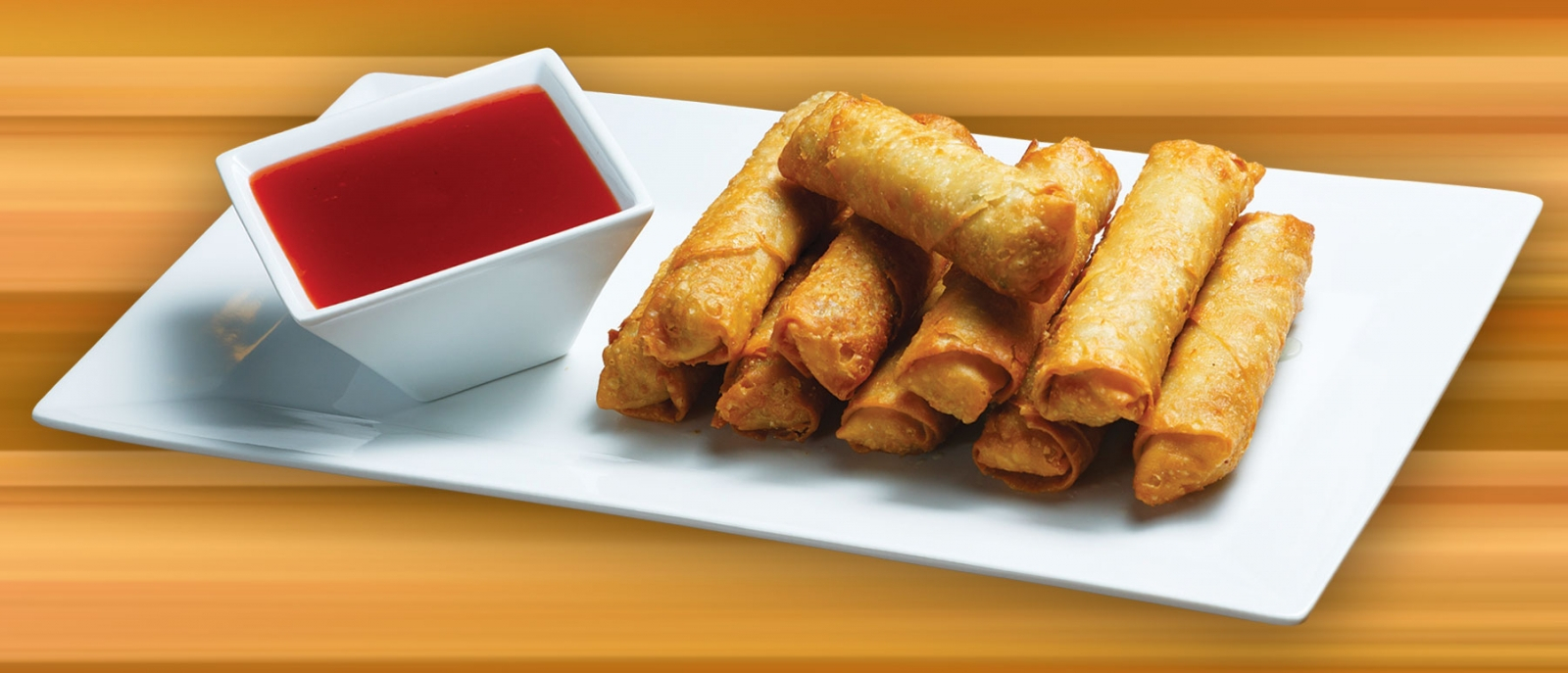 Available Single and Family Size Egg Rolls