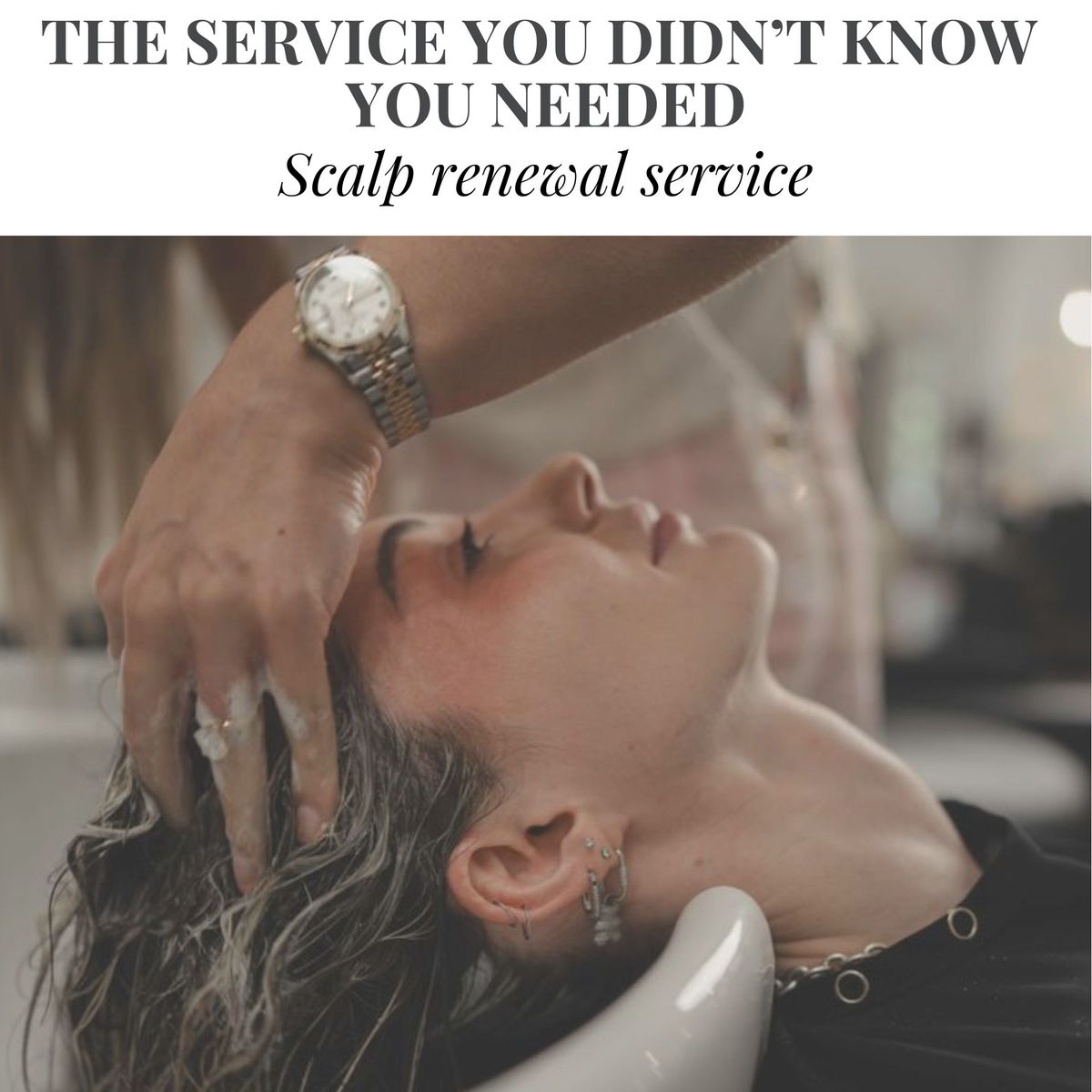 Scalp treatments at Bliss Hair Studio