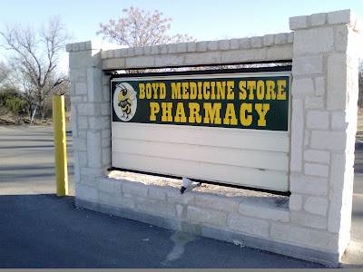 Image of pharmacy sign Boyd Medicine Store