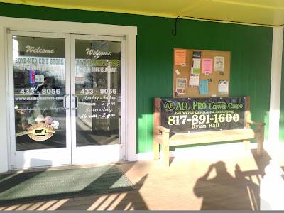 Exterior of pharmacy Boyd Medicine Store