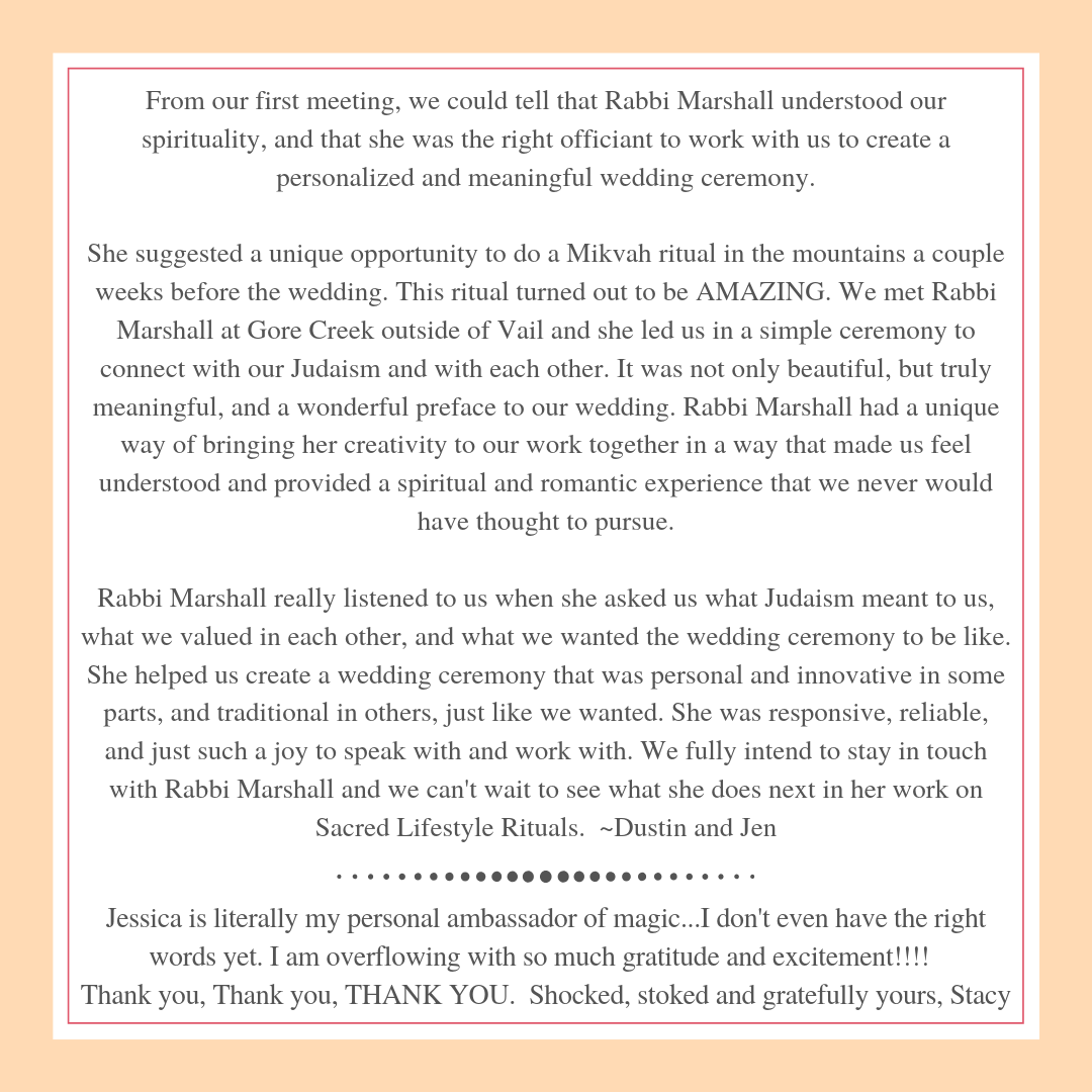 Jessica is literally my personal ambassador of magic...I don't even have the right words yet. I am overflowing with so much gratitude and excitement!!!! Thank you, Thank you, THANK YOU. Shocked, stoked and gratefully (2).png