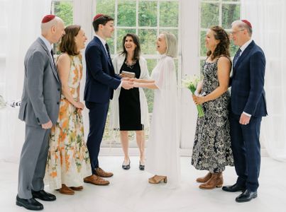 New York Times Mini Vows wedding — Rabbi Jessica Marshall