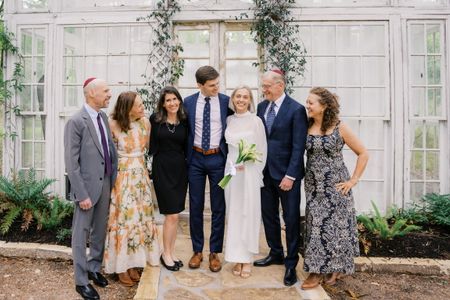 NYT Mini Vows Wedding Officiated by Rabbi Jessica Marshall