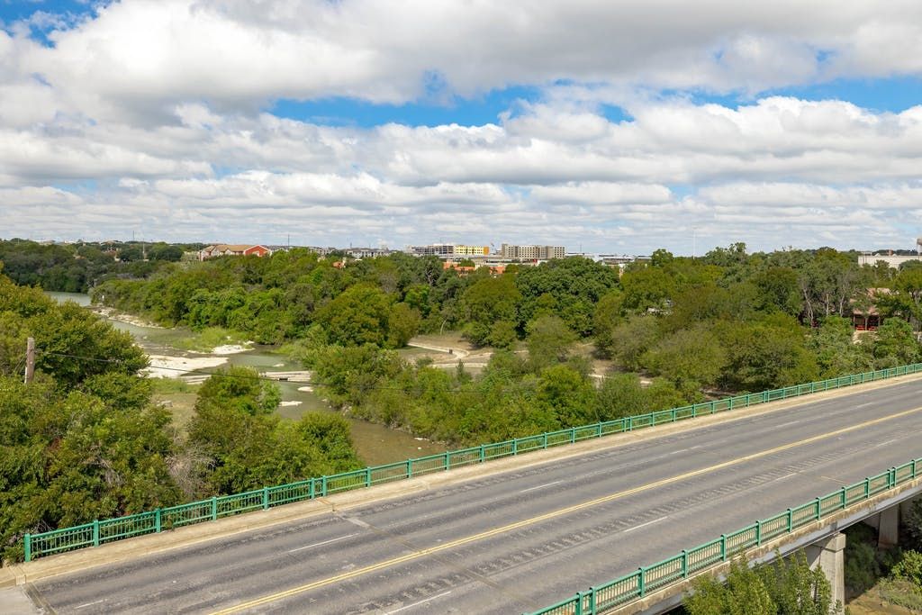Lofts - view toward Blue Hole and Austin Ave