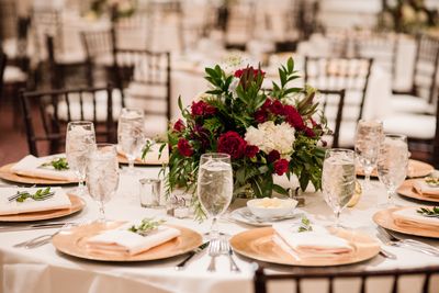 Wedding Table Decor Eastern Shore Wedding Venue