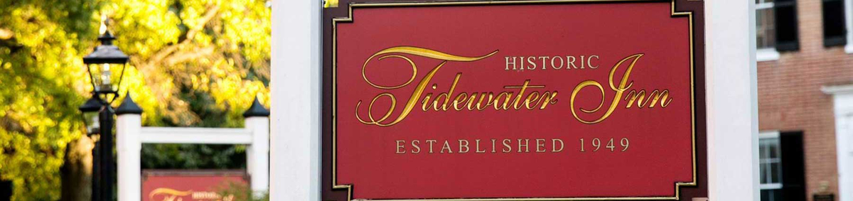 The Tidewater Inn offers luxury hotel accommodations with the personal feel of a bed and breakfast. Historic Easton Hotel
