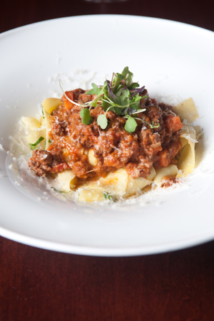 pasta dinner Easton Hotel Downtown