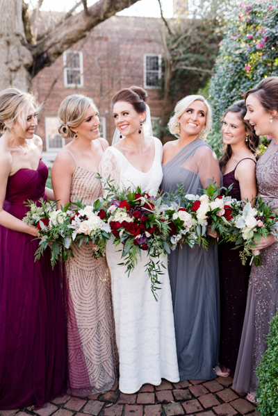 Tidewater Inn Bridesmaides Downtown Easton Wedding Venue