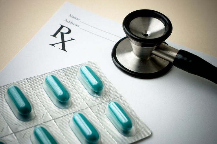 Medicine with a prescription and stethoscope Medication Therapy Management