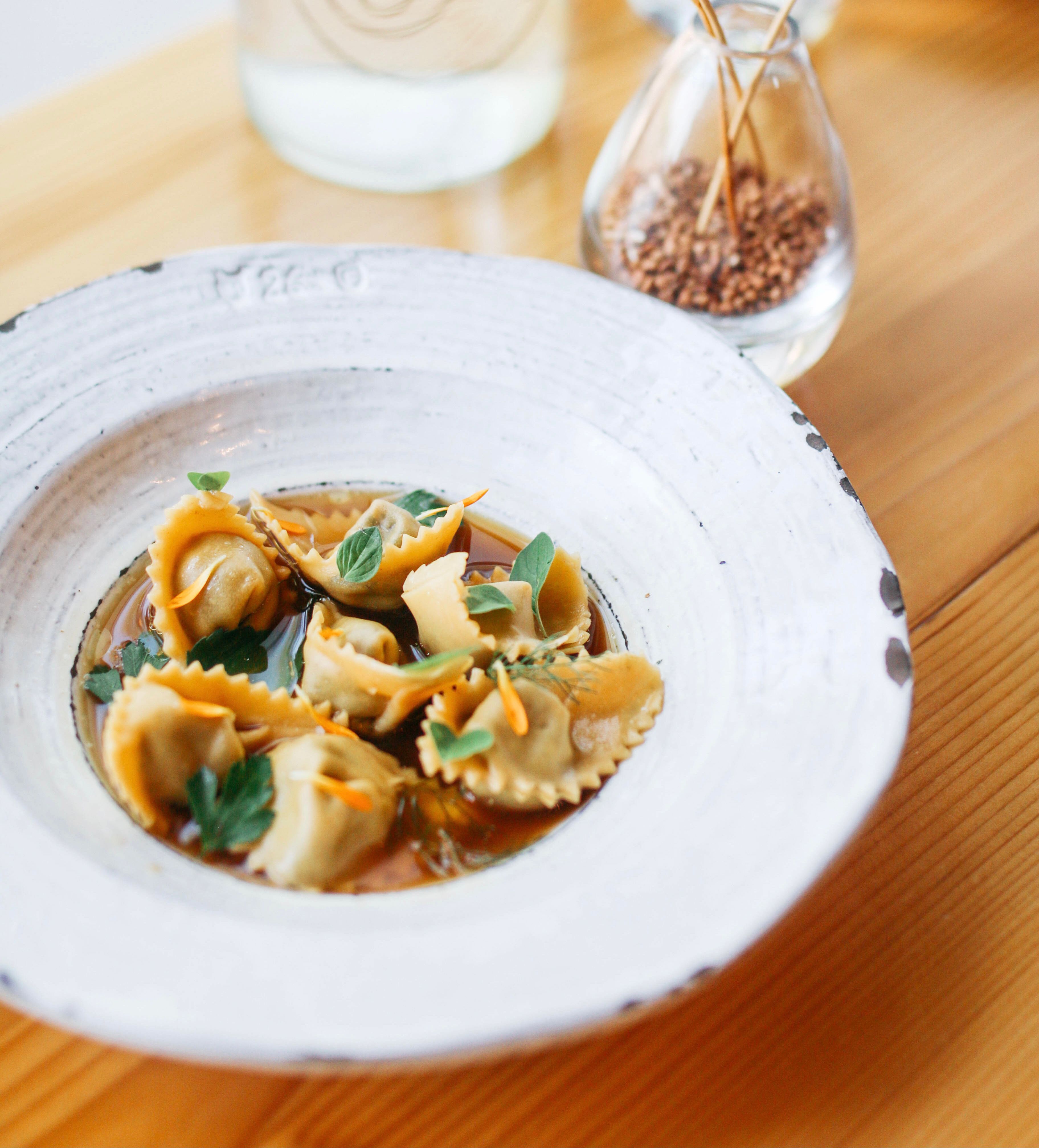 Pasta Dish from Emmer and Rye