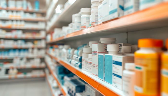 Interior of a pharmacy Homepage