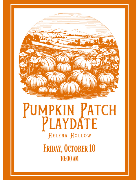 Orange Vintage Pumpkin Patch Event Flyer.png