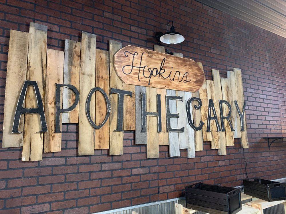 Hopkins Apothecary Sign