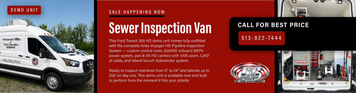 Demo Unit Van Sale