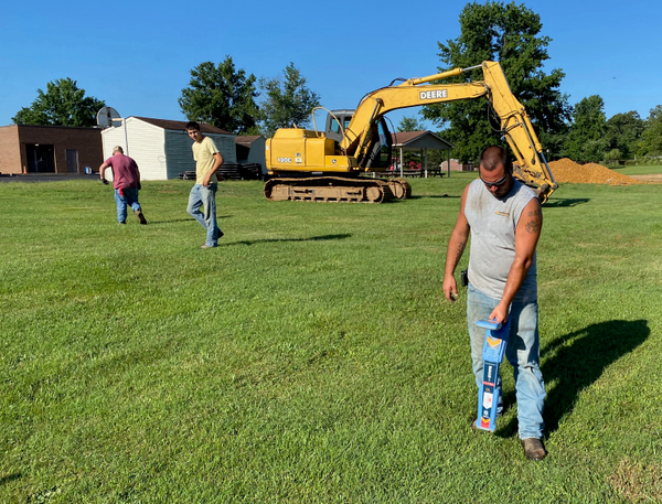 Electric Markout at a School, Southwestern Kentucky