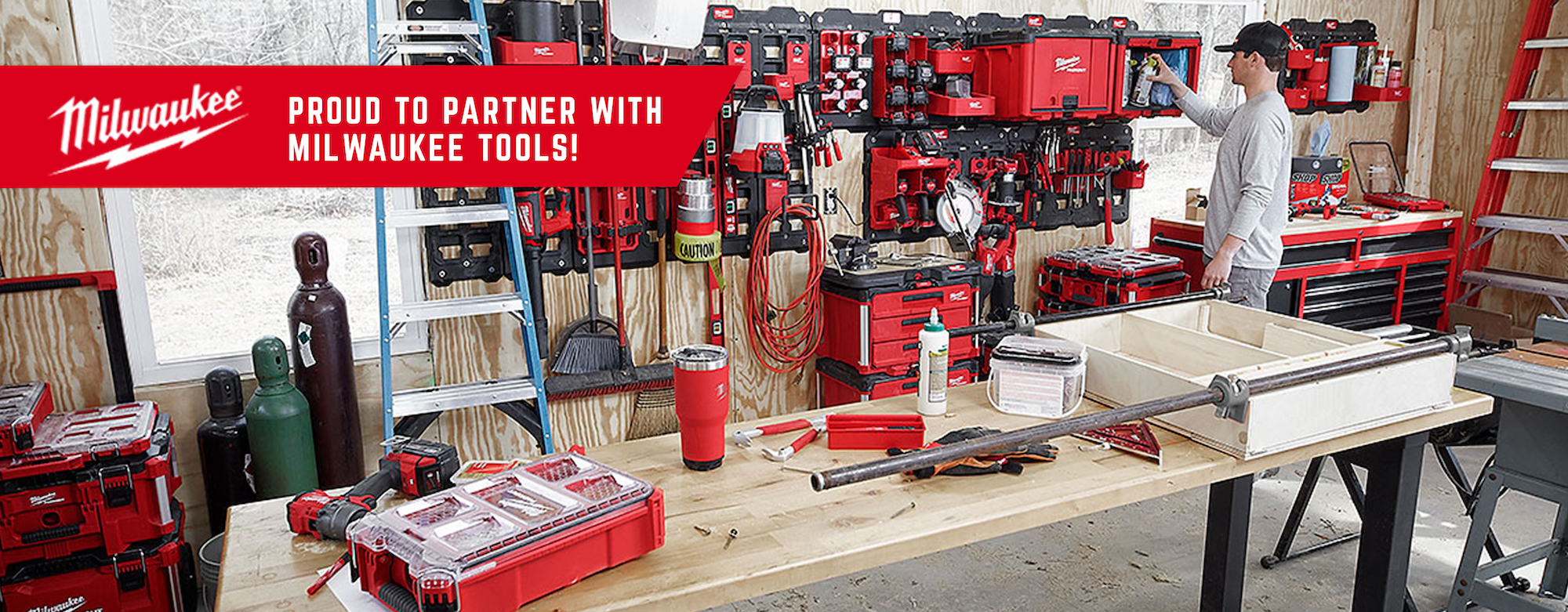 Proud to Partner with Milwaukee Tools!