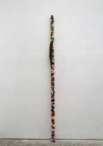 Synthetic hair, barrettes, 6’ Christina Coleman - Staff (Balls)
