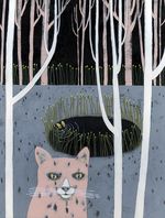 Acrylic, charcoal & graphite on panel, 12” x 16” Jennifer Davis - Well