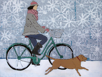 Amy Rice - Winter Bike Ride