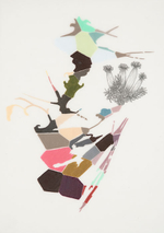 graphite and colored pencil on drafting film, 14” x 12” Leigh Anne Lester - Marker 1.3