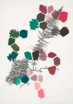 graphite and colored pencil on drafting film, 14” x 12” Leigh Anne Lester - Marker1.7