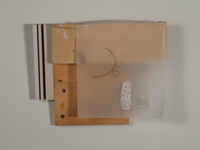 mixed media, 8.25"x10.5", 2013 Marilyn Jolly - Garden Plan