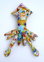 Fabric, thread & polyfil, 19” x 8” Kristin Hogan - Yosei