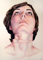 Watercolor on paper, 2013, 22" x 30" Jenny Granberry - Fractured