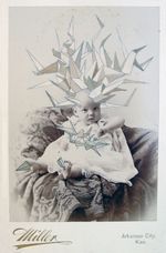 Photos augmented with graphite, gouache, acrylic, 4.25” x 6.5” Cherie Weaver - GMO-Occlusion: ILL. 100