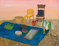 Acrylic on Canvas, 14” x 11” Amy Kligman - Everything Goes