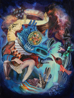 Mixed media, 16” x 20” David Ball - The Way of Things