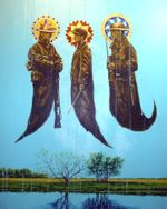 Acrylic on panel, 30” x 24” John Mulvany - The Unpredictable Past I