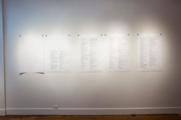 Unframed Engineering prints, 2015. Sherwin Rivera Tibayan - Index (Proof)