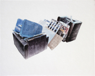 Acrylic on watercolor board, 11” x 9” Jason Webb - Discard Pile 23