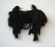 Synthetic hair, 29” x 31” Christina Coleman - Armor