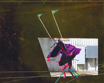 Digital print on archival paper, 21x17", 2015 Hector Hernandez & Robert J. Harrington - Bravo-Murcielago