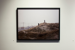 Archival pigment print, 2012. 24" x 32" Glenn Twiggs - Head of the race at the Atlantic Wall, Oostende Belgium