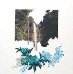 2018, mixed media on wood, 10" x 10", $600 Suchitra Mattai - Unattainable
