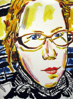 Oil paint on panel, 18” x 24” Pat Snow - Kate