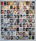 Watercolor, 87” x 103” Pat Snow - Girl Crazy / Crazy Girl